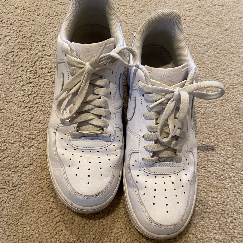 White Air Force 1s
